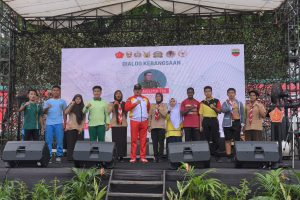 Panglima TNI Bersama Forkopimda Sumatera Utara dan Kota Medan Lepas Tim The Rising Tide A Resonance 2023