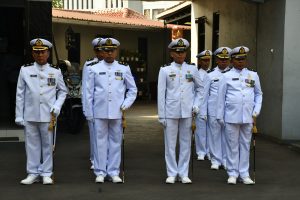 TNI AL Lanal Bandung Gelar Upacara Peringatan HUT Ke-78 TNI AL Tahun 2023