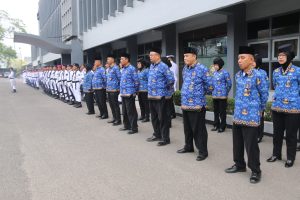 Pangkalan TNI Angkatan Laut Palembang Gelar Upacara Memperingati HUT Ke-78 TNI Angkatan Laut*