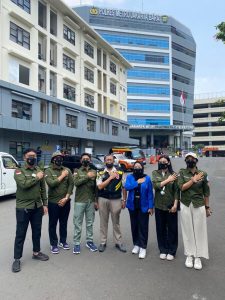 Polres Metro Jakarta Barat Melalui Si Dokter (Dokkes) Berkolaborasi Dengan Mahasiswa Mercu Buana dan Esa Unggul Untuk Memberikan Edukasi