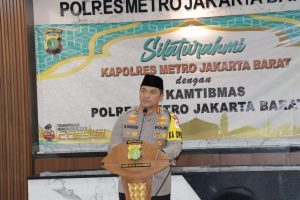 Wujudkan Pemilu 2024 Aman, Polres Jakbar Gelar Pertemuan Silaturahmi dengan Para Dai Kamtibmas