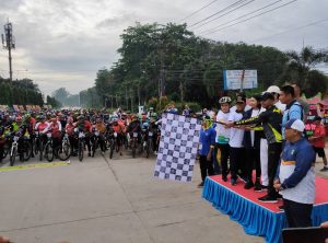 Lanal Dumai Turut Meriahkan Gowes Fun Cross Country Dumai Tahun 2023