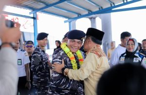 Kunjungan Kerja Danlanal Dumai Ke Kabupaten Kepulauan Meranti