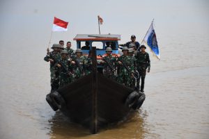 OJT Prajurit Remaja Lanal TBA Etape Keempat Jajaki Posal Sei Berombang