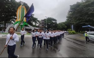 Sambut Hari Armada RI Tahun 2023, Satuan TNI AL Wilayah Sabang Gelar Olahraga Bersama