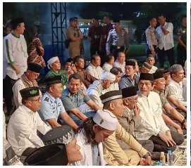 Lantamal I Ikuti Deklarasi Pemilu Damai Lintas Agama Etnis Budaya dan Rotibul Haddad