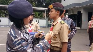 Komandan Lanal Bandung Pimpin Upacara