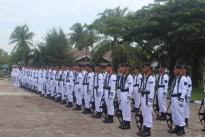 Upacara Peringatan Hari Armada RI Tahun 2023 di Lanal Bengkulu