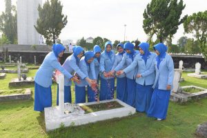 Jelang Hari Armada RI Tahun 2023, Danlantamal I Pimpin Ziarah Ke TMP Bukit Barisan Medan dan Anjangsana