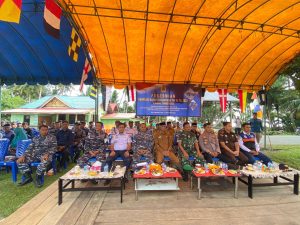 Lanal Simeulue Resmikan Kampung Bahari Nusantara di Desa Labuhan Jaya