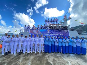 Peringatan Hari Ulang Tahun Armada RI Tahun 2023 di Lanal Tarempa