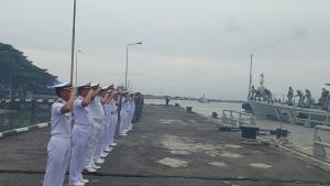Lantamal I Lepas Dua Kapal Perang Malaysia