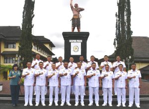 Komandan Lanal Bandung Dampingi Wakasal Hadiri Upacara Pembukaan Pendidikan Sespim Polri Tahun Pelajaran 2024