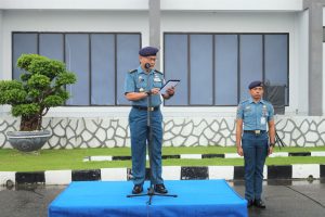 LANTAMAL I LAKSANAKAN UPACARA BENDERA 17-AN