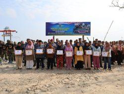 Satgas Ops Trisila TNI AL Tahun 2024 Laksanakan Karya Bakti dan Baksos di Pesisir Dumai