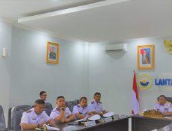 Danlantamal I Pimpin Rapat Staf dan Komandan Lanal Jajaran Lantamal I