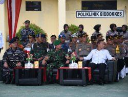 Danlanal Bersama Prajurit Lanal Banjarmasin Ikuti Apel Gelar Pasukan Operasi “Ketupat Intan-2024