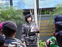 Komandan Lanal Bandung Pimpin Apel Khusus Cuti Bersama dan Libur Nasional Jelang Perayaan Hari Raya Idul Fitri 1 Syawal 1445 H/2024 M