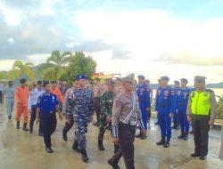 Sinergitas Lanal Tarempa Bersama Polri Dalam Pengamanan Mudik Lebaran 1445 H/2024 M