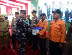 Danlanal Dumai Bersama Forkopimda Provinsi Riau Tinjau Pos Mudik Lebaran Tahun 2024