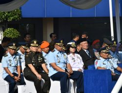 Komandan Lanal Bandung Hadiri Upacara Serah Terima Jabatan Danlanud Husein Sastranegara Bandung