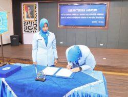 Ketua Cabang 8 Korcab l DJA l Laksanakan Sertijab dan Memorandum Jalasenastri Lanal Simeulue