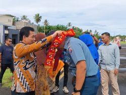 Tradisi Adat Penyambutan Danlanal Simeulue