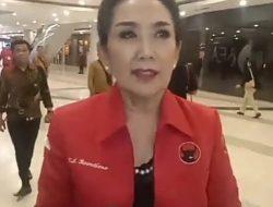 Fraksi PDI Perjuangan Tuti Nusandari Dari Jateng 1 Dan Anggota DPR RI Komisi 1X DiRakernas PDIP Ke V Kebenaran Akan Menang.