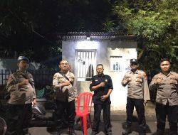 Polsek Johar Baru Unit Samapta Patroli Dialogis Kunjungani Pos Kamling RW 10 Johar Baru