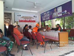 Bhabinkamtibmas Kampung Rawa Menghadiri Rapat Koordinasi Tiga Pilar Bahas Terkait Sampah