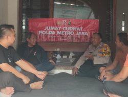 Jum’at Curhat Bersama Warga di Rw. 002 Kelurahan Gondangdia Menteng 