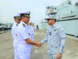 Asops Danlantamal I Lepas Keberangkatan Dua Kapal Perang Malaysia