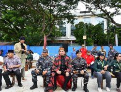 Sambut Kedatangan KRI Dewa Ruci Beserta Laskar Rempah, Danlanal Sabang Sampaikan Kota Sabang Pernah Berjaya Akan Rempah*