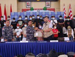 F1QR Lanal Dumai Kembali Berhasil Amankan Pekerja Migran Indonesia (PMI) Non Prosedural