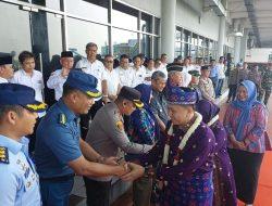 Danlantamal I Sambut Kedatangan Penjabat Gubernur Sumut Yang Baru