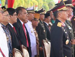 Perkuat Sinergitas TNI-Polri, Danlanal Sabang Hadiri Upacara Hari Bhayangkara Ke-78