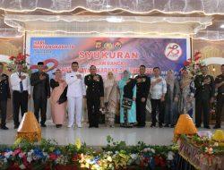 Tingkatkan Sinergitas TNI Polri, Danlanal Simeulue Berikan Kejutan Pada HUT Bhayangkara Ke-78