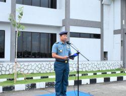 Asops Danlantamal I Pimpin Upacara Bendera, Harus Selalu Bersyukur dan Antisipasi Perubahan Cuaca