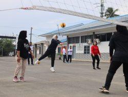 Ketua Jalasenastri Korcab I DJA I Laksanakan Olahraga Bersama
