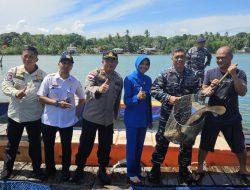 Lanal Bintan Ikuti Panen Raya Ketahanan Pangan dan Bakti Sosial TNI AL Secara Serentak