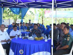 Lanal Tanjung Balai Asahan Turut Sukseskan Panen Raya Serentak Jajaran TNI AL