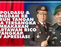Kapoldasu dan Pangdam BB Turun Tangan, Dua Pelaku Pembakar Wartawan Rico di Karo Tertangkap. IJW Apresiasi