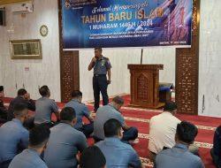 Lanal Bintan Selenggarakan Acara Peringatan Tahun Baru Islam 1 Muharam 1446H/2024 M