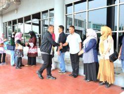 Danlantamal I Sambut Kedatangan Danpasmar I