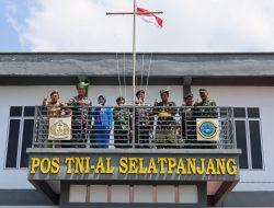 Danlanal Dumai Resmikan Gedung Baru Pos TNI AL Selatpanjang