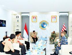 Danlantamal I Terima Kunjungan Ketua Kwartir Daerah Gerakan Pramuka Sumatera Utara