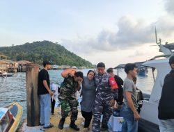 Aksi Cepat Tanggap Lanal Tarempa Evakuasi Korban Kapal Tenggelam di Perairan Tarempa