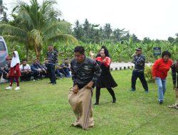 Semarak HUT Kemerdekaan RI Ke-79, Keluarga Besar Lanal TBA Ikuti Lomba- Lomba