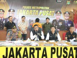 Polres Metro Jakarta Pusat Ungkap Kasus Pencurian dengan Pemberatan