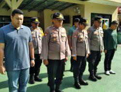 Polsek Pademangan : Gelar Apel Siaga Dalam Rangka Kesiapan Pengamanan Pelantikan Presiden dan Wakil Presiden RI 2024-2029